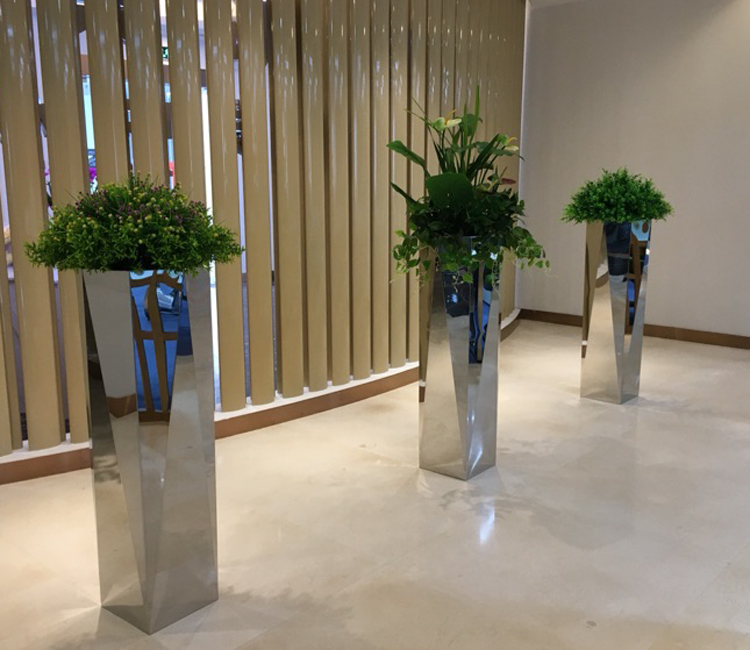 電鍍不銹鋼花盆